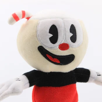 1pcs 23 cm Hry Cuphead Plyšové Hračky, Bábiky Cuphead Plyšové Mäkké Plyšové Anime Vianočné Darčeky pre Deti