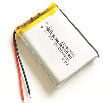 10 ks 3,7 V 3000mAh plná kapacita Lítium-Polymérová LiPo Nabíjateľná Batéria 104060 vhodný Pre Kamery tablet PC PAD DVD Power bank
