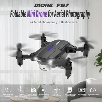 Nové 2020 F87 drone 4K HD dual camera skladacia drone s wifi FPV 1080p real-time prenosu 50 krát zameranie RC Quadcopter