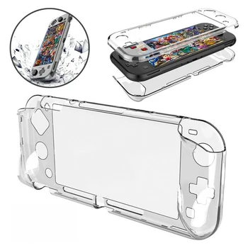 Ultra tenké Transparentné Ochranné puzdro pre Nintendo Prepínač Lite Predné + Zadné Pevného PC Prípade, Anti-Scratch Slim Hry Príslušenstvo