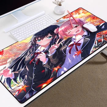 Mairuige Roztomilé Anime Girl Môj Dospievajúci Romantická Komédia SNAFU Yukinoshita a Yuiyui Vzor Mousepad pre Fanúšikov Anime Pc Notebook Big Mat
