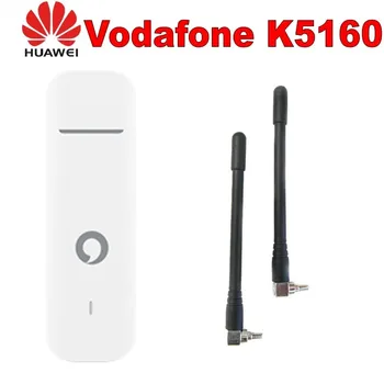 Odomknutá, Vodafone Huawei K5160 s anténou 4G LTE Modul Širokopásmové Mobilné pripojenie USB Modemy 4G LTE Modem Modem
