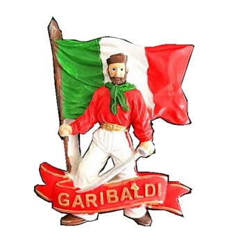 Hot Predaj Hand-made Maľované Garibaldi, Taliansko 3D Magnety na Chladničku cestovného Ruchu Suvenírov Chladnička Magnetických Nálepiek Darček