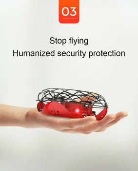Mini Hučí 360° Otáčanie Smart Mini UFO Drone pre Deti Lietania Hračky, Vianočné Hračky RC Lietadiel