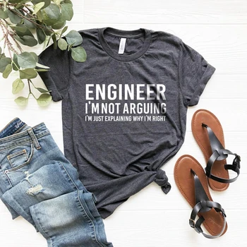 Inžinier Nie som Tvrdením, Tričko, Inžinier Tričko, Inžinier Darček,darček pre inžinier vtipný slogan lumbálna topy unisex tričká - L919