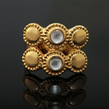Fani Svadobný Dar Nigérijský Svadobné Móda Afriky Korálky Šperky Set ženy, zákazníkov Dubaj Gold-farba crystal šperky set Značky