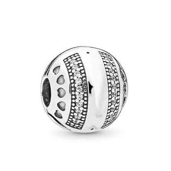 Nové 925 Sterling Silver Trend Era Korálky Kúzlo Fit Pôvodné Pandora Náramok Šperky Darček