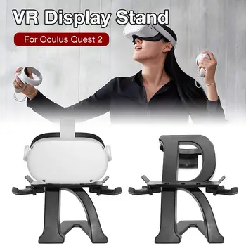 VR Stojan,Headset Displej Držiak a Stanice pre Oculus Quest 2 Oculus Quest Headset, Stlačte Radiče
