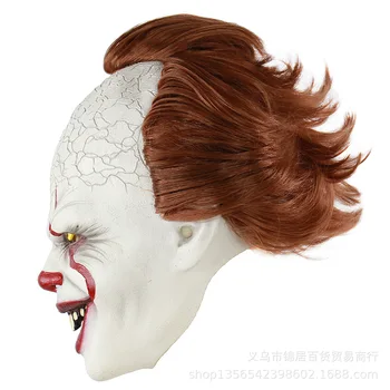 To Maska Pennywise Horor Klaun Joker Maska Klaun, Latexové Masky Halloween Cosplay Kostým, Rekvizity tokio vlkolak maska na tvár mužov