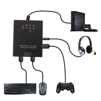 Myš Klávesnica Converter Adaptér pre PS3 / PS4 / XBox 360 bez zbytočného Odkladu Kompatibilný so všetkými hry