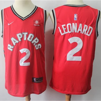 NBA pánske Toronto Dravce #2 Kawhi Leonard Basketbalové Dresy Mesto Edition Klasiky Swingman Jersey Stitched Oka pánske Svetre