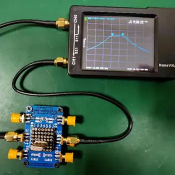 MeterMall RF Demo Súprava pre NanoVNA VNA RF Skúšobnej doske Vektor Siete Test Filter Tlmiča
