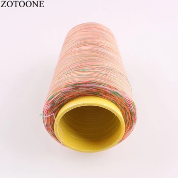 Multicolor šijacia niť 3000Y/Spool 40S/2 Polyesteru šijacie nite priemyselné šijacie nite z šitie dodávky