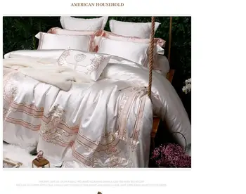 Biely Hodváb, Bavlna Luxusná posteľná bielizeň Nastaviť Kráľovná King size Posteľ nastaviť Egyptskej Bavlny Posteľ/Vybavené list Perinu Posteľ nastaviť parure de lit