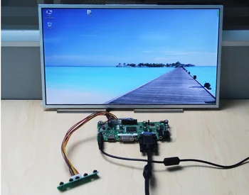 Yqwsyxl riadiacej Dosky Monitora Držiak pre LTN140AT02 HDMI + DVI + VGA LCD LED displej Regulátora Rada Ovládač