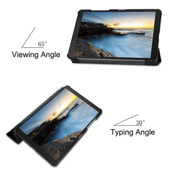 Sanmubaba 2019 Prípad Tabletu Samsung Galaxy Tab 8 palcový SM-T290 T295 T297 PU Kožené Magnetické Flip Stojan, Kryt Tablet Taška