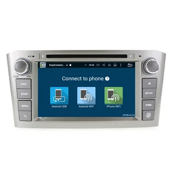 Android 8.1 Rádio Stereo GPS Pre Toyota Avensis 2002 2003 2004 2005 2008 Auto DVD Prehrávač, navigácia Multimediálne Auto IPS