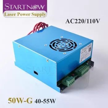 Startnow 50W-G 50W Laser Napájanie CO2 MYJG-50 maximálne 45 w 55W 110V 220V Pre Laser Cutter Rezbárstvo Časti strojov Príslušenstvo