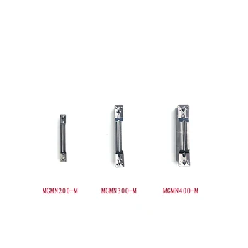 10 Ks MGMN150 MGMN200 MGMN300 mgm400 H01 1,5 mm, 2,0 mm 3.0 mm MGEHR hliníkové zapichovanie čepeľ z karbidu sústruh nástroj