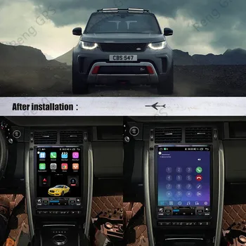 Na Land Rover Discovery Android rádio - 2019 Auto Multimediálny Prehrávač PX6 tesla Stereo Audio autoradio s GPS Navi Vedúci jednotky