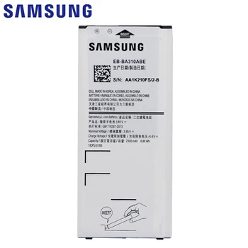 Pôvodné Samsung Galaxy A3 2016 Edition A310 A5310A A310F SM-A310F A310M A310Y Telefón Batéria EB-BA310ABE 2300mAh S NFC