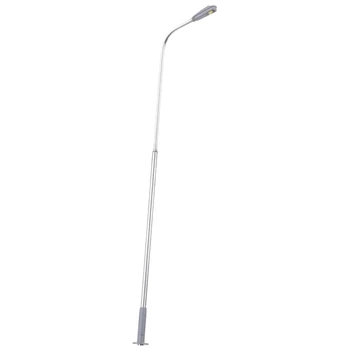 10 ks Model LED Pouličné Lampy, Osvetlenie Jeden Vedúci Vlak Usporiadanie Krajiny 1: 100