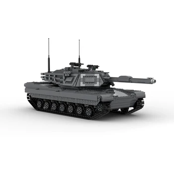2020 nové technológie stavebným vojenské série častíc moc-38891 ultimate M1A2 Abrams nádrž diaľkové ovládanie montáž hračka