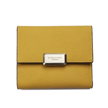 EMMA YAO dámske peňaženky, kožené ženské módne kabelky peňaženku ženy
