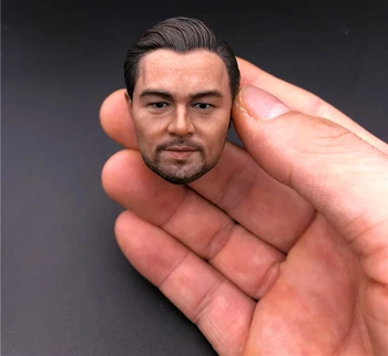 Na Sklade 1/6 Muž Obrázok Príslušenstvo Leonardo DiCaprio Malá Slivka Víťaz Hlavu Sculpt Vyrezávané Model pre 12