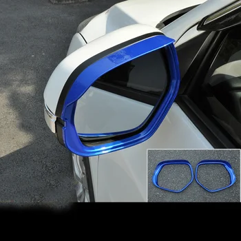 Auto Styling ABS Chrome Spätné zrkadlo obočie Kryt Výbava pre Honda HRV Vezel 2016 Auto Príslušenstvo 2ks/set C24
