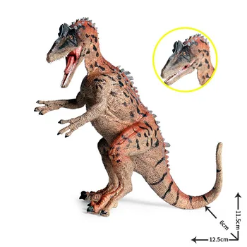 Cryolophosaurus Hand-made Statické Simulácia Jurský Plastové Mäsožravý Dinosaurus Model Zvierat Obrázok detské Hračky Darček