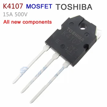 Ing Pôvodné TOSHIBA nové komponenty MOSFET K4107 15A500V (10PCS)