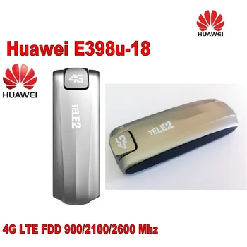Odomknúť Pôvodné LTE 100Mbps 4G LTE Modem E398U-18 Podpora 900/2100/2600MHz