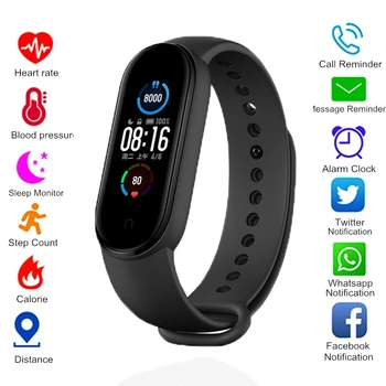 Smart Hodinky 2021 Srdcovej frekvencie Tracker Inteligentný Náramok Smart Kapela Fitness Náramok Smartwatch Fitness Kapela Android IOS pre xiao