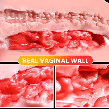 Sexuálne Hračky pre Mužov Pocket Pussy Skutočná Vagína Muž Sania Pohár Masturbator 3D Umelé Vagíny Falošné Análny Erotické Dospelých sexuálnu Hračku, T