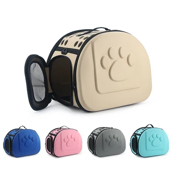 Čistá Farba Pet Taške Prenosné Vonkajšie Mačky Skladacia Psa Cestovné Pet Taška Šteňa Účtovná Rameno Psa Tašky