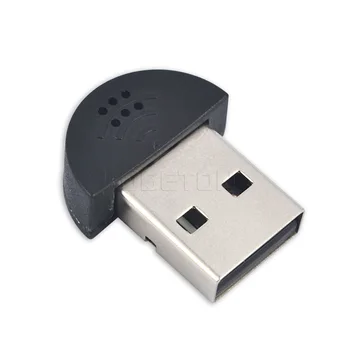 Kebidumei Mini USB 2.0 Mikrofón MIC Audio Adaptér Priame Pripojenie USB Ovládač pre MSN Notebook on-Line multi kanál nahrávač