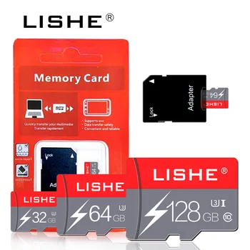 Zadarmo SD adaptér micro sd pamäťovú kartu 128GB Cartao De Memoia kart 64 gb 32 GB carte sd, 16 GB 8 GB Micro sd karty pre nokia