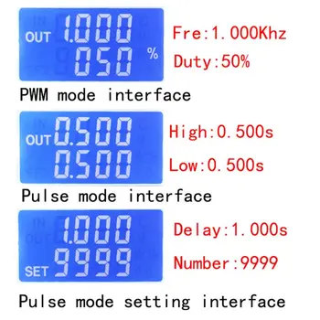 ZK-PP1K PWM impulzov frekvencie zapnutia nastaviteľné modul square wave obdĺžnikových vĺn signál funkcia generátor