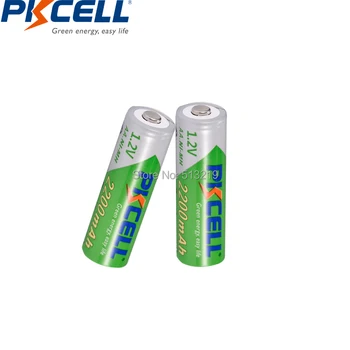 12Pcs PKCELL 1.2 V Ni-MH AA 2200mAh LSD Nabíjateľná Batéria Low self-absolutórium 2A Baterias batérie pre fotoaparát blesk