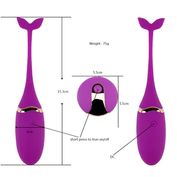 Muž nuo Vibračné Vajíčko na Diaľkové Ovládanie Vibrátory Sexuálne Hračky pre Ženy Uplatniť Vaginálnej Kegel Loptu G-spot Masáž USB Nabíjateľné