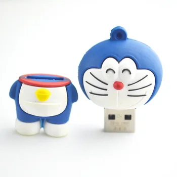 Anime Doraemon cartoon cool darček USB3.0 flash móde vlastnej osobnosti tvorivý memory stick 32g roztomilý Japonsko úlohy smiley