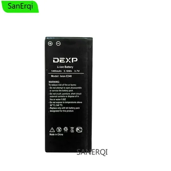 Batérie Pre DEXP IXION E340 Batériu Mobilného Telefónu 1400mAh Nové Maloobchodné
