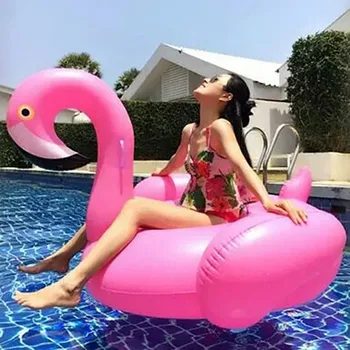 Nafukovacie Obrie Flamingo Plávanie Krúžok Float Vodné Postele Matrace Pool Party Na Pláži Dospelých, Deti Plávať Circl Letnú Dovolenku Hračky