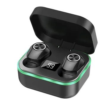 TWS-M8 In-Ear Bluetooth Slúchadlá, Bluetooth 5.1 Športové Slúchadlá So Svetlo Dýchania a Mikrofón Bluetooth Slúchadlá