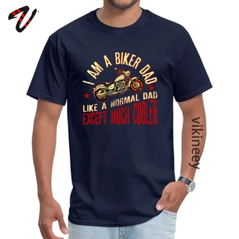 Špeciálne Muž Čierne Tričko AI Som Biker, Otec Tričko Motorcyle na Koni Darček Pre Mens Topy Tričko Bavlna golier Posádky Krku T Tričko