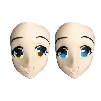Halloween Big-eyed Girl Maska Anime Show 3D Bohyne Parochňu Nastaviť COS Výkon Rekvizity Pre Kostým Party Kostým Strany