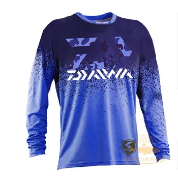 2020 Rybárske jersey Tričko Cyklistické, Rybárske Oblečenie Priedušná opaľovací Krém Tričko Rýchle Sušenie UPF 50+ Dlhý Rukáv Rybárske Tričká