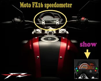 Motocykel Tachometer Rýchlomer Meter Rozchod Moto Tacho Nástroj hodiny prípade YAMAHA FZ16