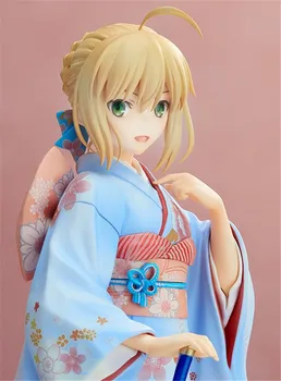 25 cm Osud pobyt noc saber kimono akcie obrázok PVC hračky kolekcia anime, komiksu model hračky zberateľskú